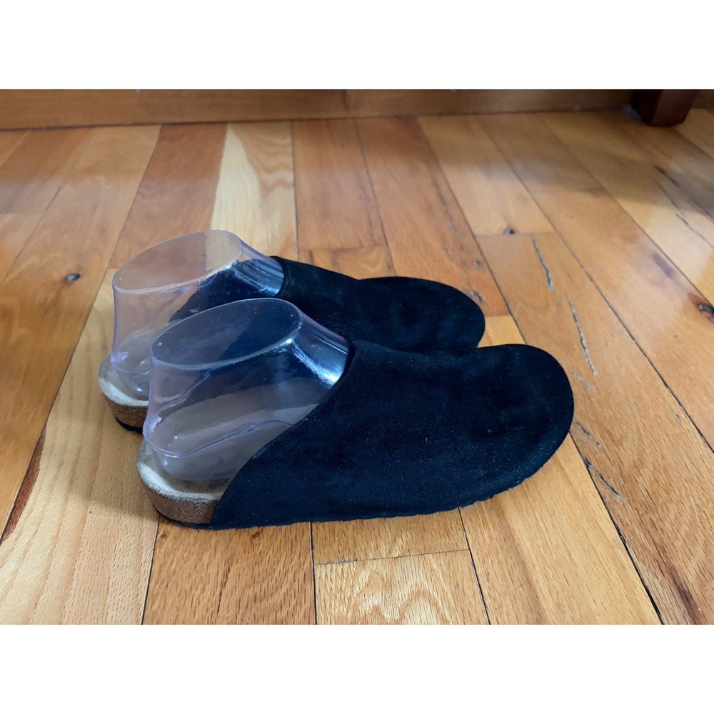 Seychelles New Routine Suede Clogs Black Size 8.5